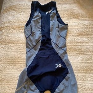 2XU Blue Tri Suit